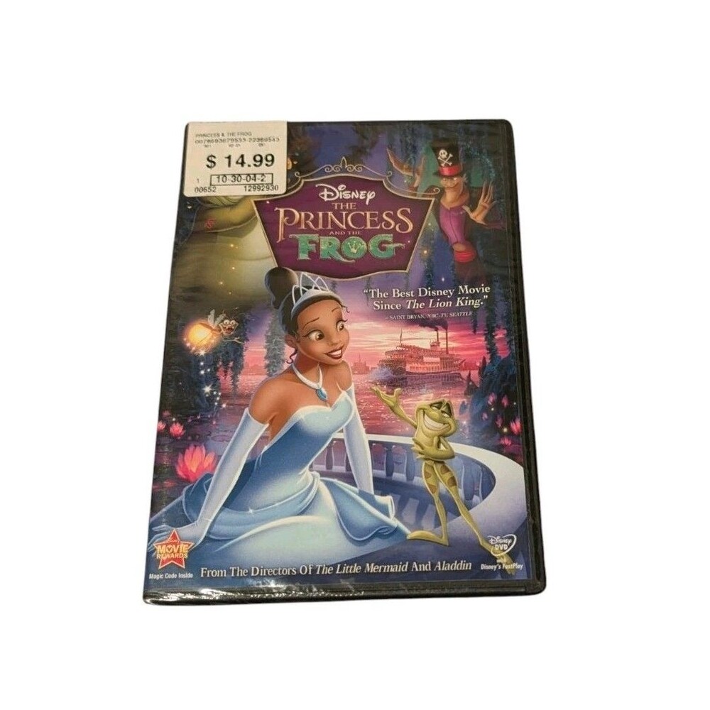 Disney The Princess and the Frog DVD (2010) Brand New Sealed